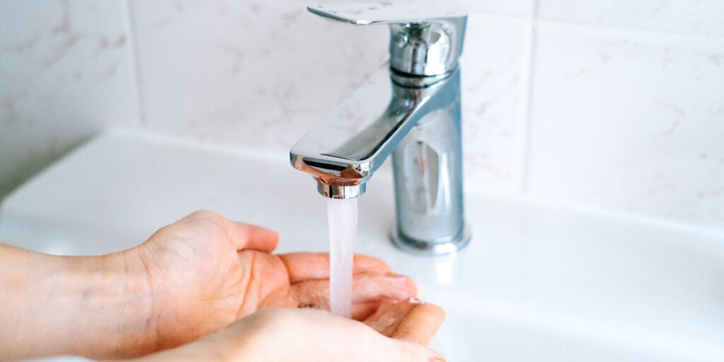 running tap