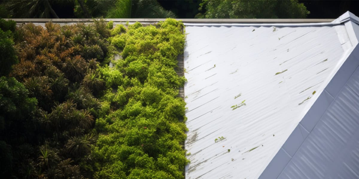 cool roof vs green roof