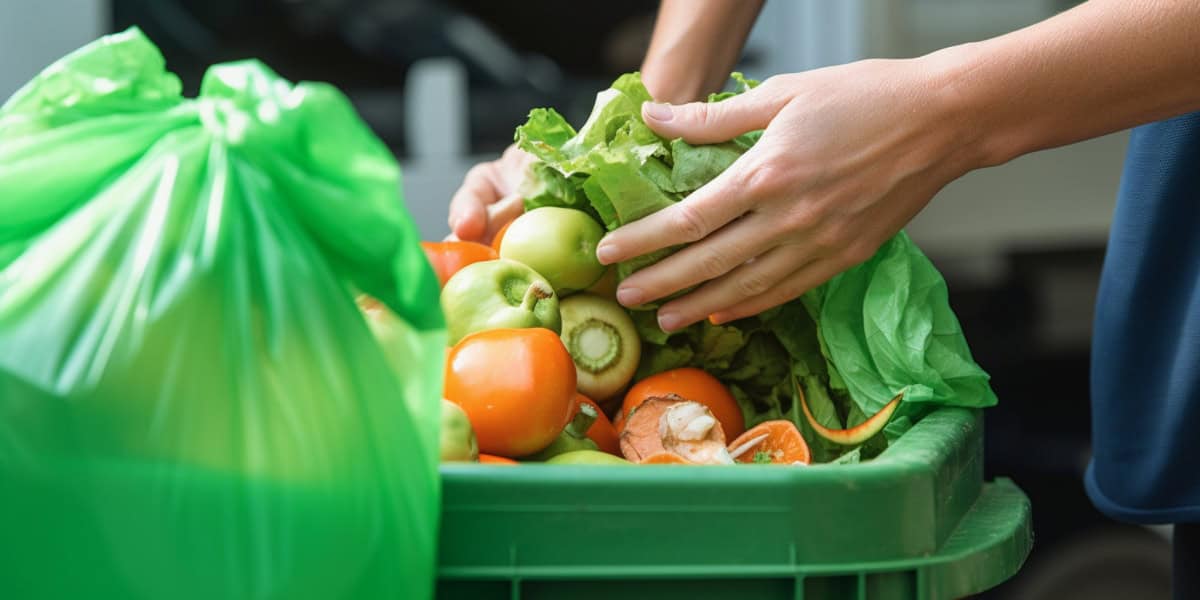 fresh produce being wasted