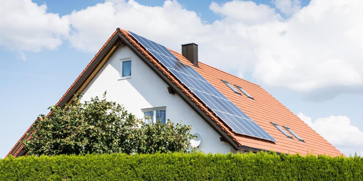 solar panels on roof 1