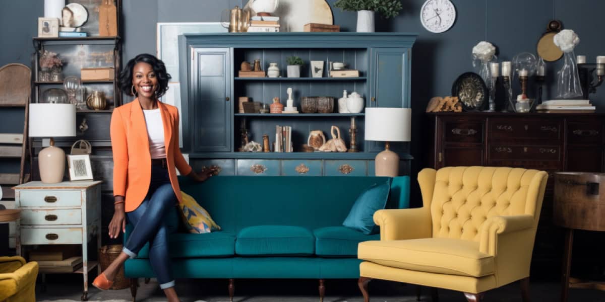 upcycling woman