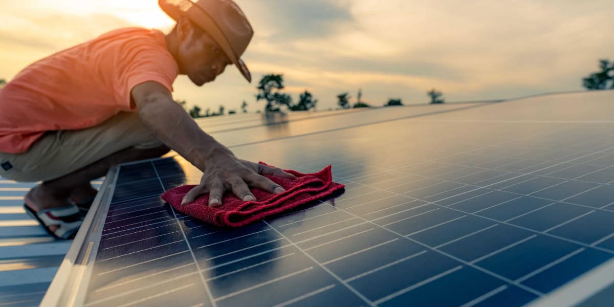 Solar Panel cleaning