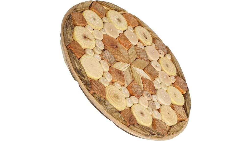 wooden trivets for hot dishes