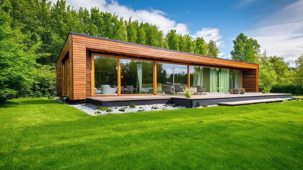 Photo environmentally friendly homes