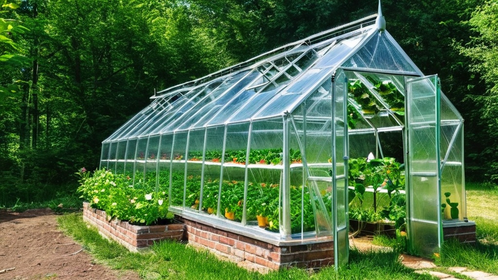 Recycled Bottle Greenhouse