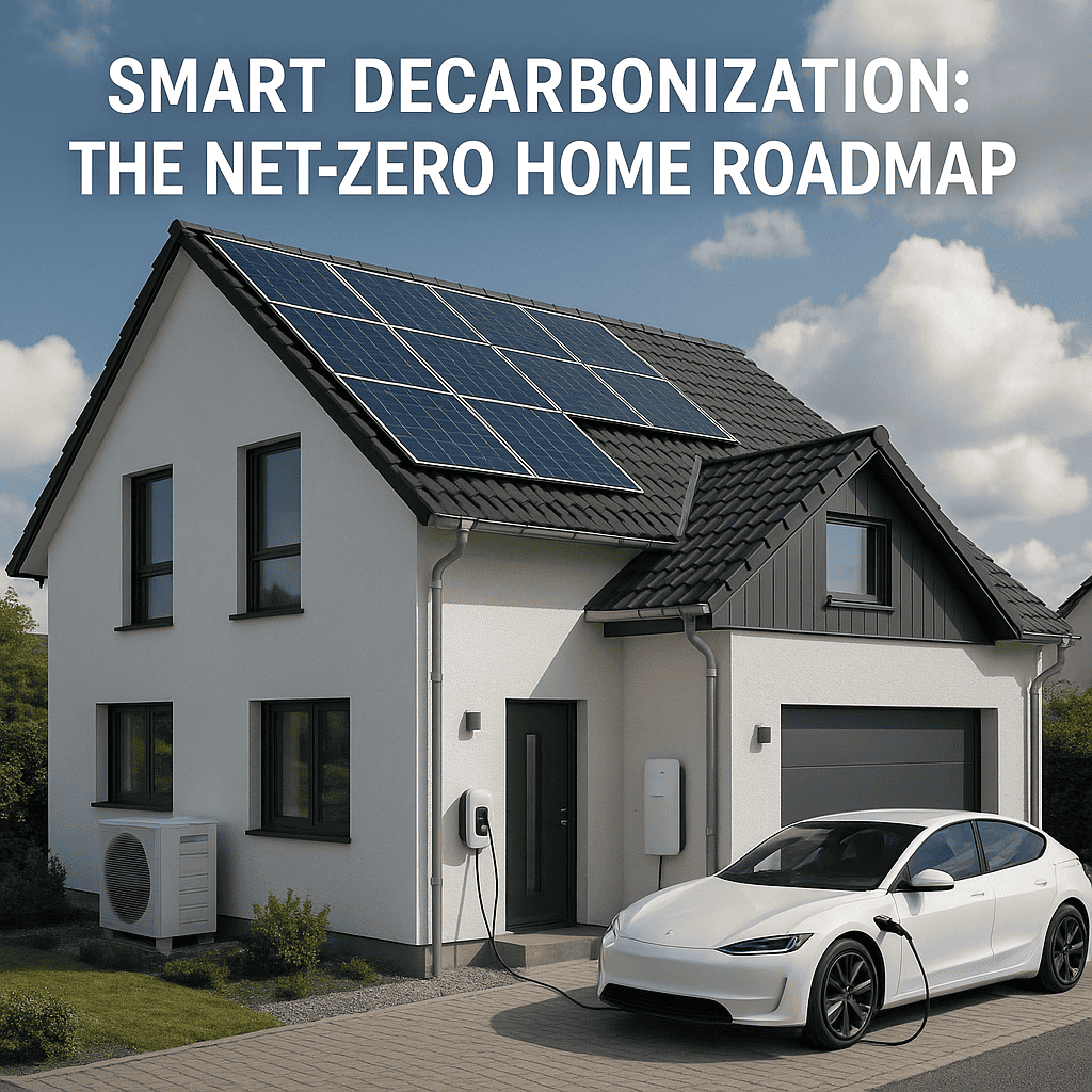 Smart Decarbonization: The Net-Zero Home Roadmap